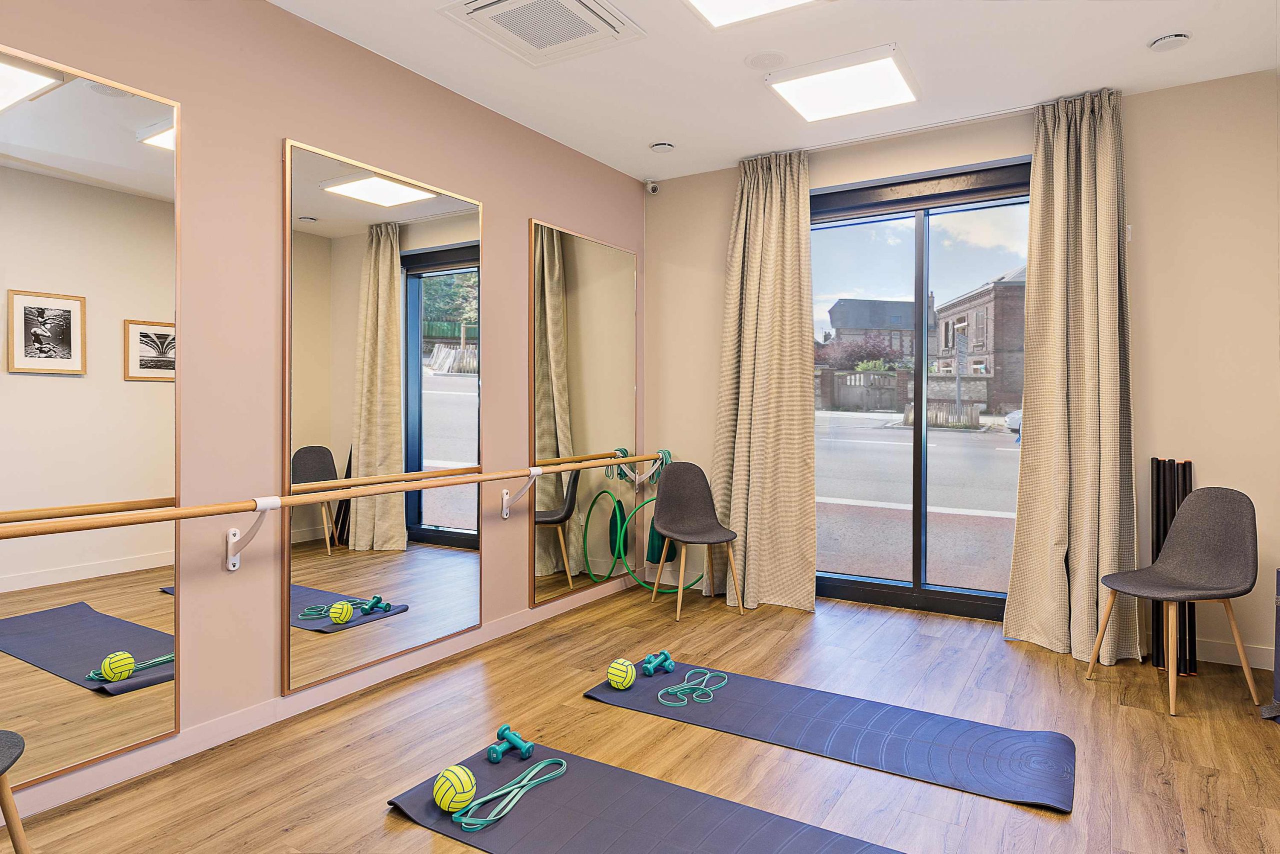 Résidence services seniors Nahoma La Calende Rouen fitness