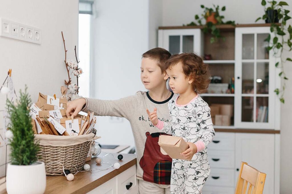 Créer un calendrier de l’Avent à découvrir en famille